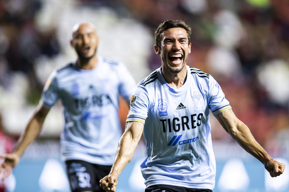 Juan Pablo Vigón marcó su primer gol con Tigres en la Liga MX (Imago7)