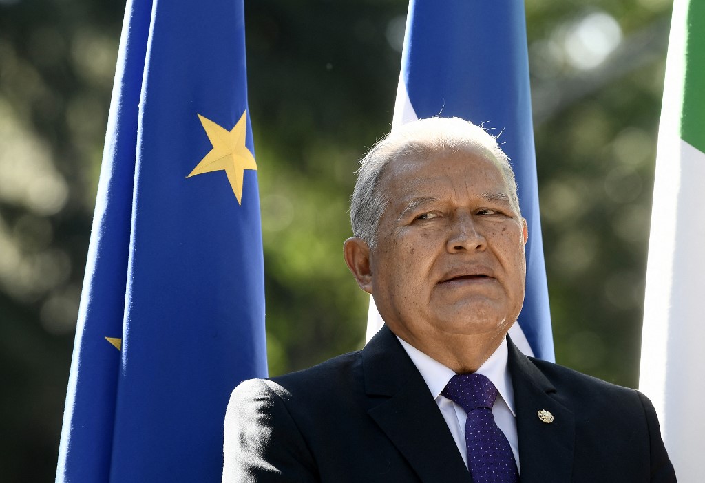 Salvador Sánchez Cerén, ex presidente de El Salvador. (AFP / Archivo)