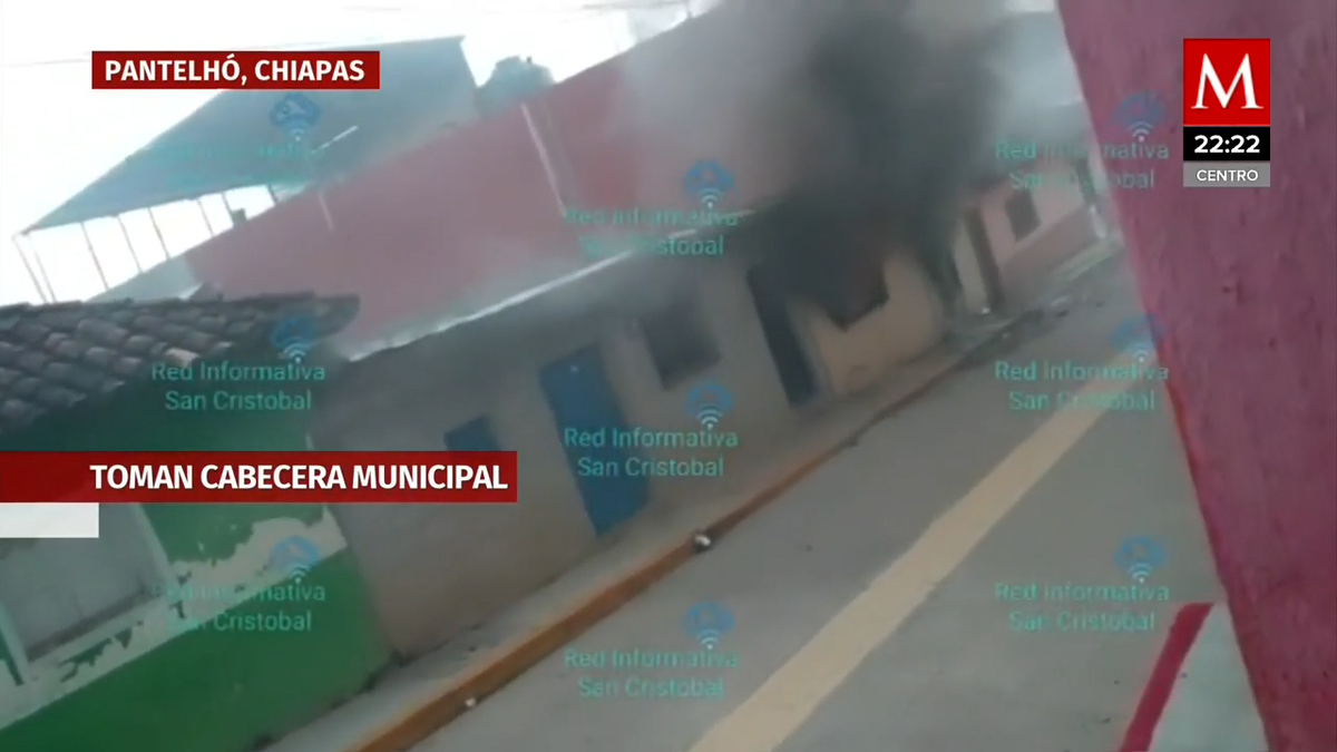 10 casas fueron quemadas en Pantelhó