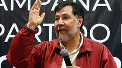 Gerardo Fernández Noroña da positivo a covid