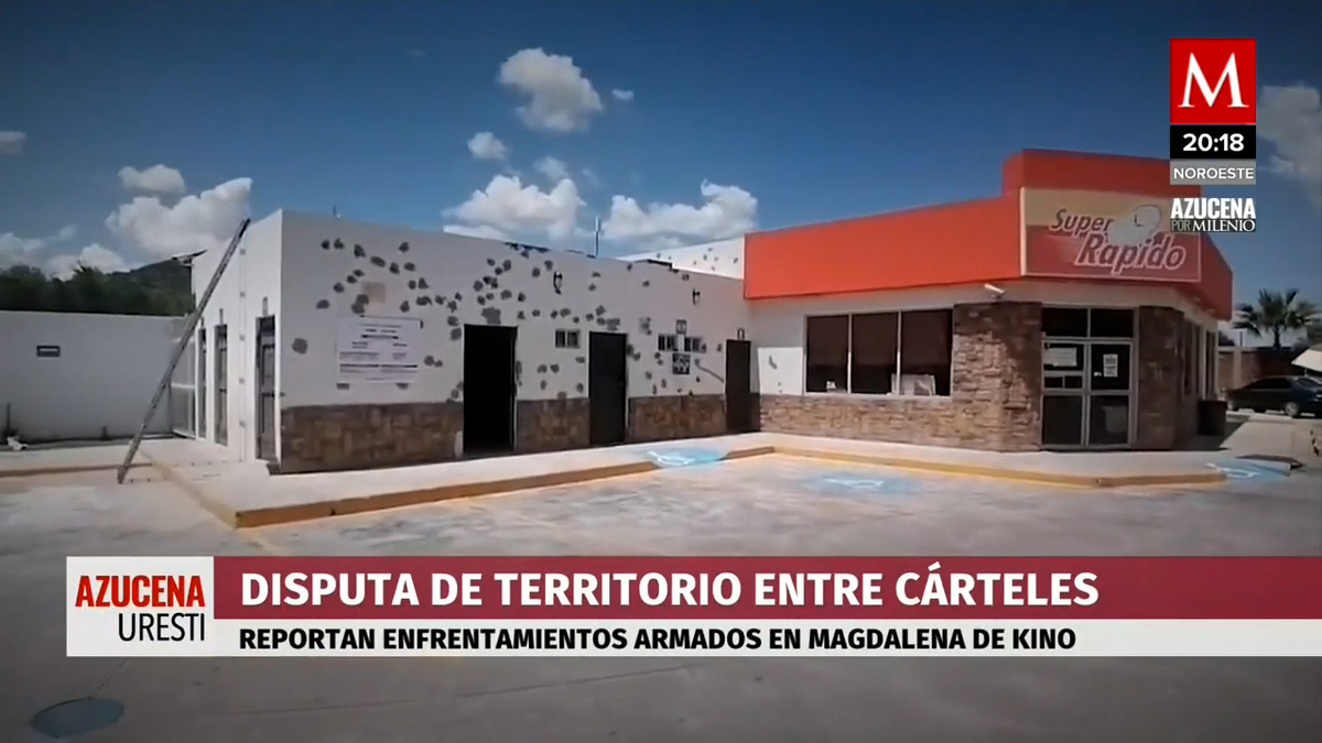 Implementan operativo de seguridad en Magdalena de Kino, Sonora