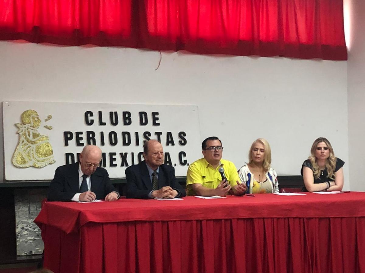 José leonardo Araujo Araque dio conferencia en el Club de Periodistas.