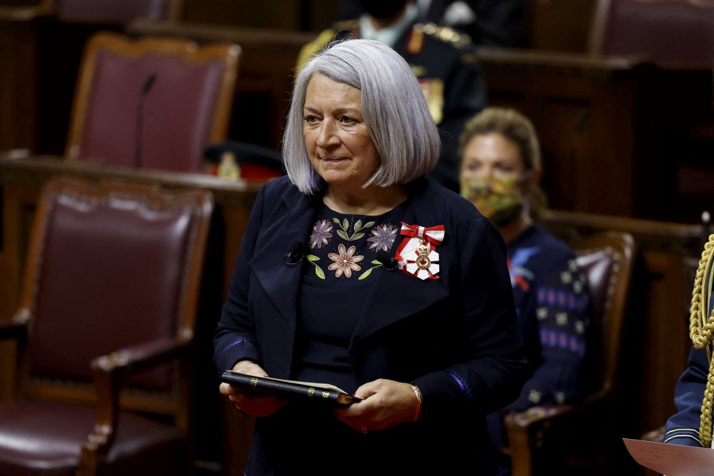 Mary Simon, gobernadora general de Canadá | AFP