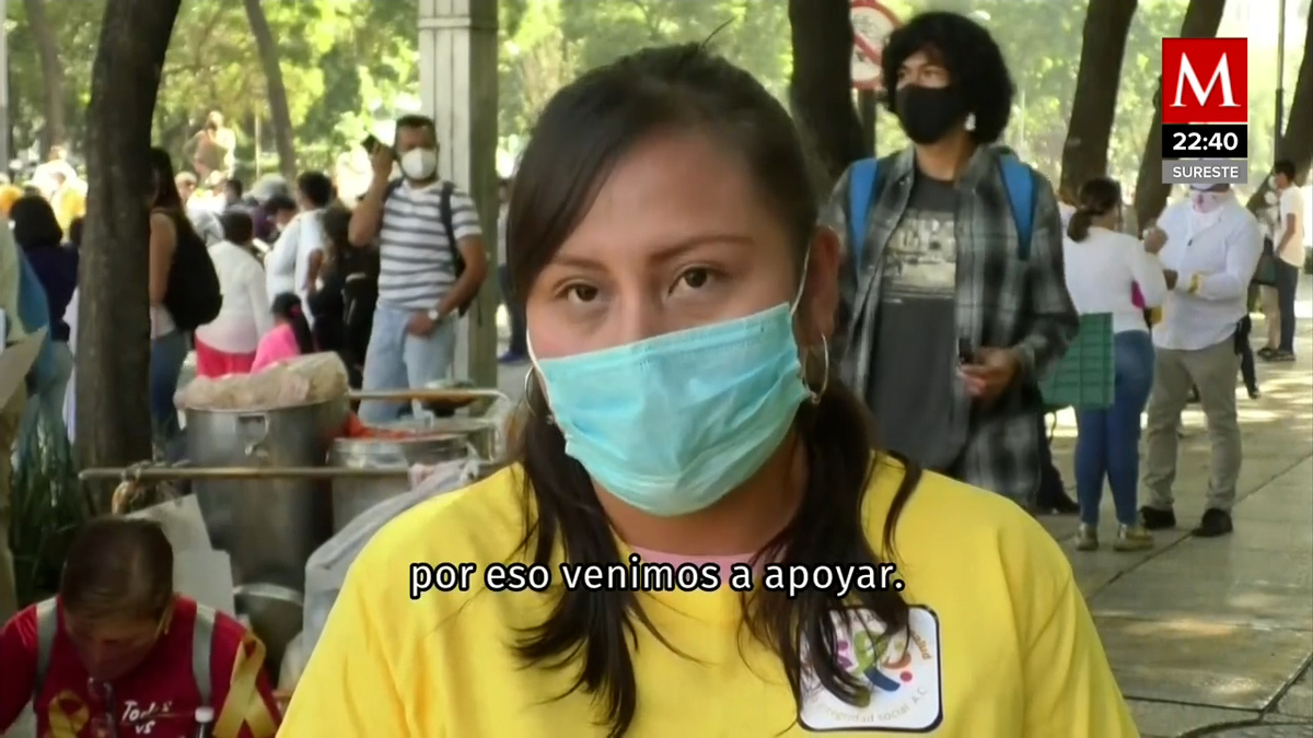 CdMx. Padres de niños con cáncer marchan para exigir medicamentos