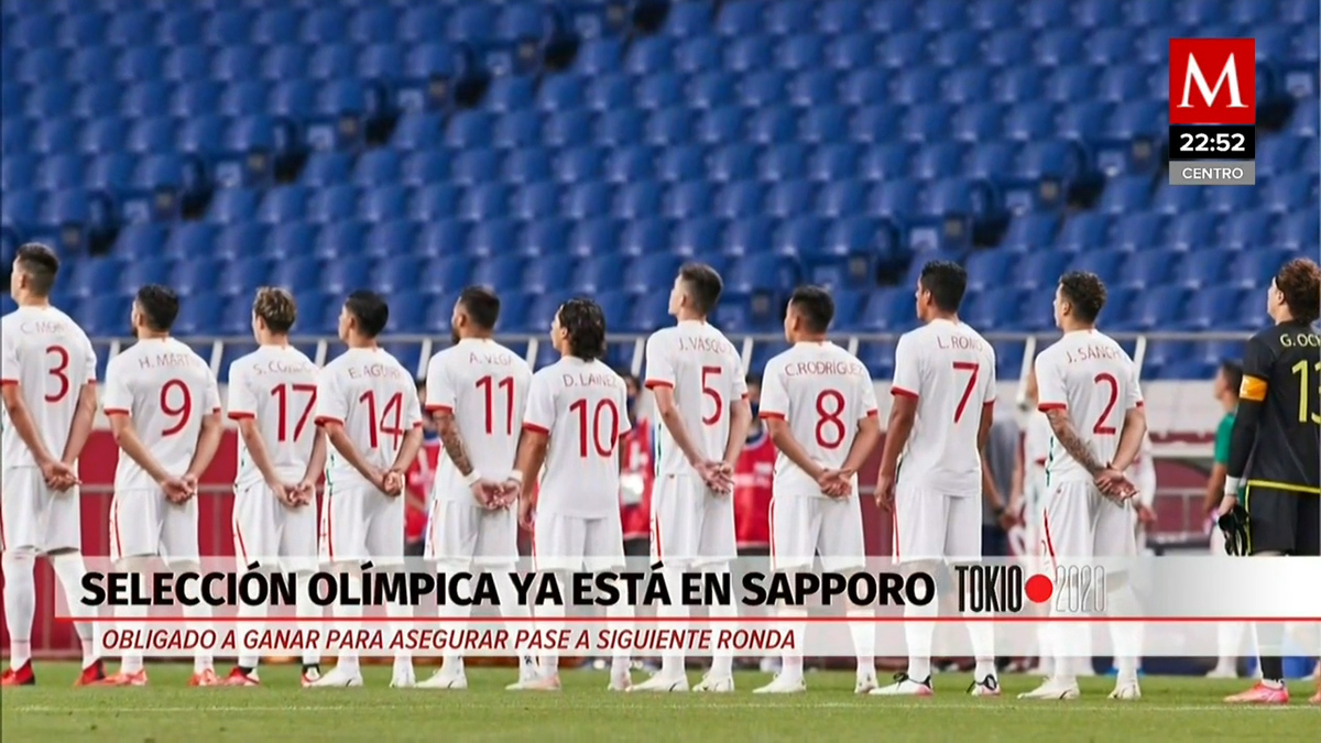 La selección mexicana ya está en Sappor para asegurar su pase