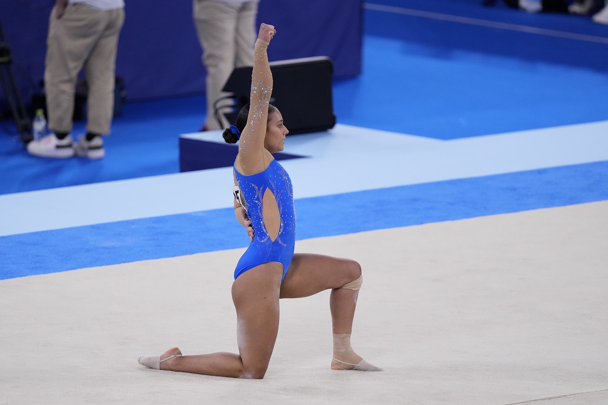 Luciana Alvarado, gimnasta costarricense (AP)