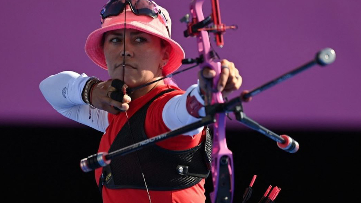 Aída Román es eliminada en tiro con arco individual en Tokio 2020