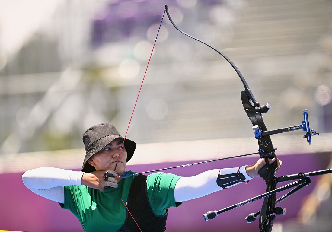 Alejandra Valencia, arquera mexicana (Reuters)