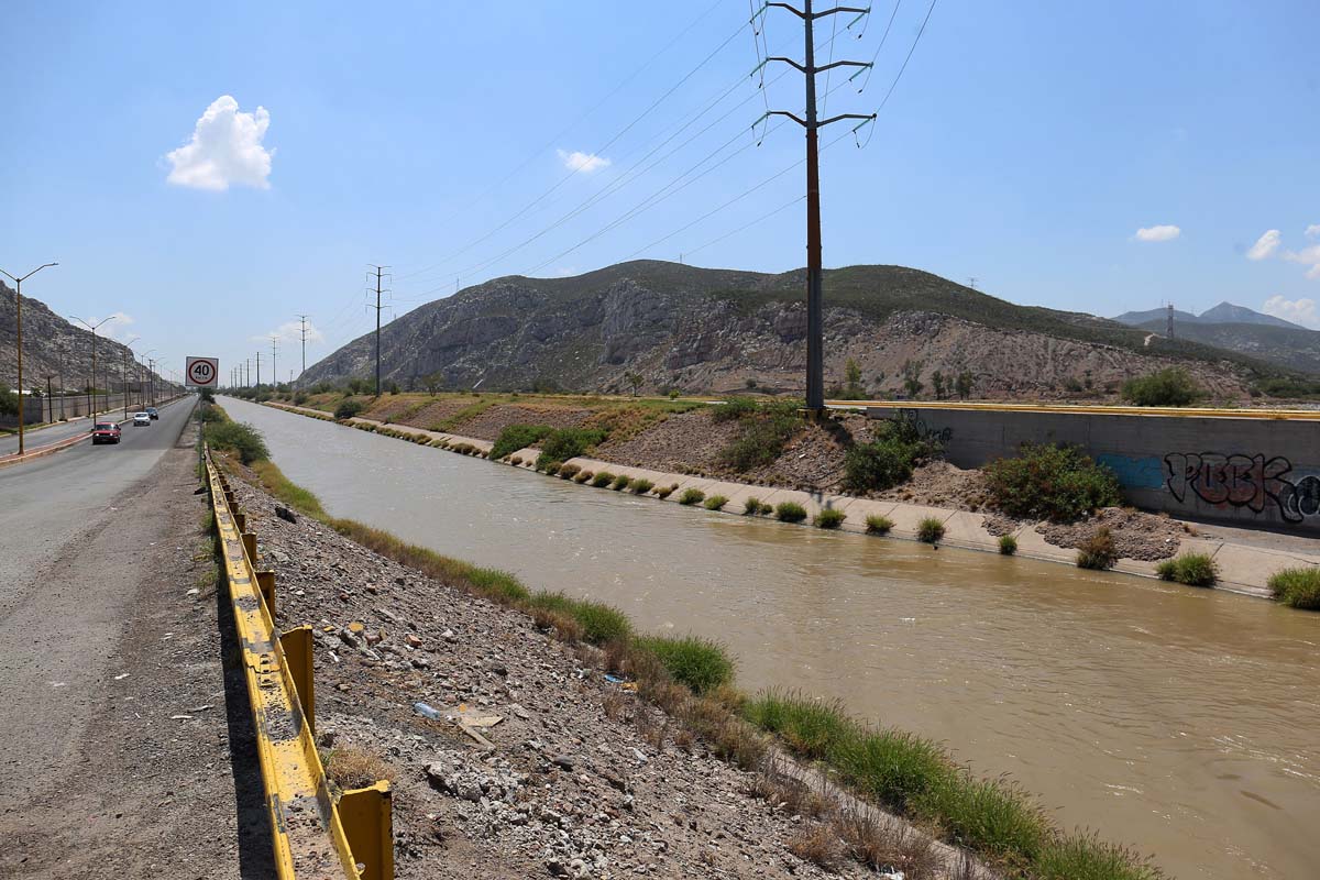 Canal de riego. (Rolando Riestra)