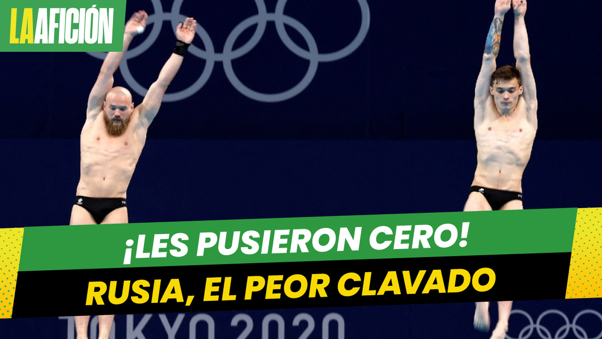 Clavadistas rusos son calificados con cero en Tokio 2020