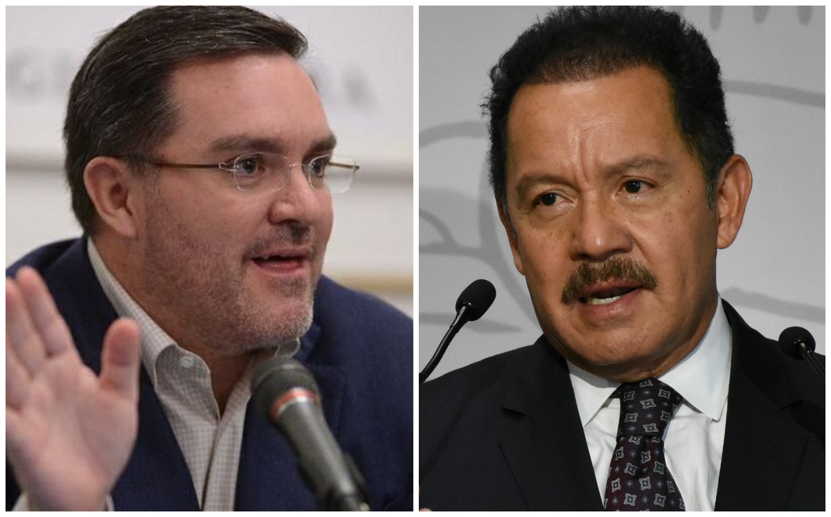 Los diputados del PAN y Morena, Federico Döring e Ignacio Mier, respectivamente. (Cuartoscuro)