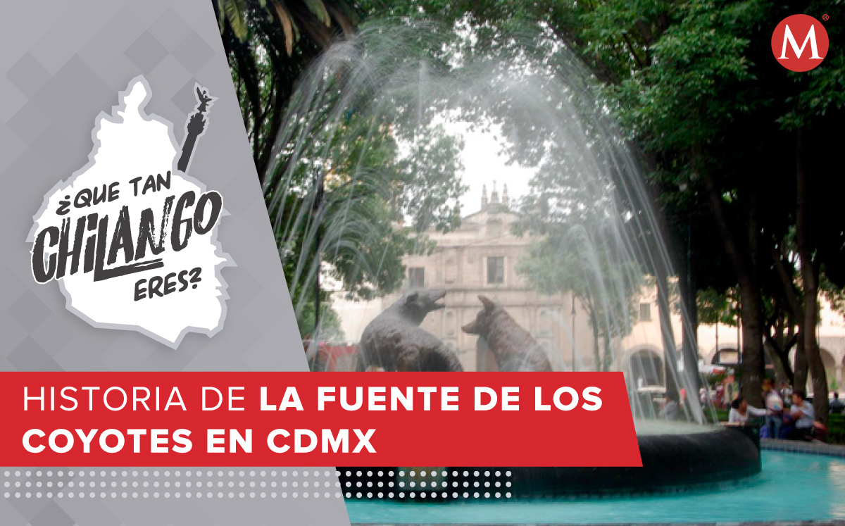 La Fuente de los Coyotes fue instalada a principios de los años 80. | MILENIO