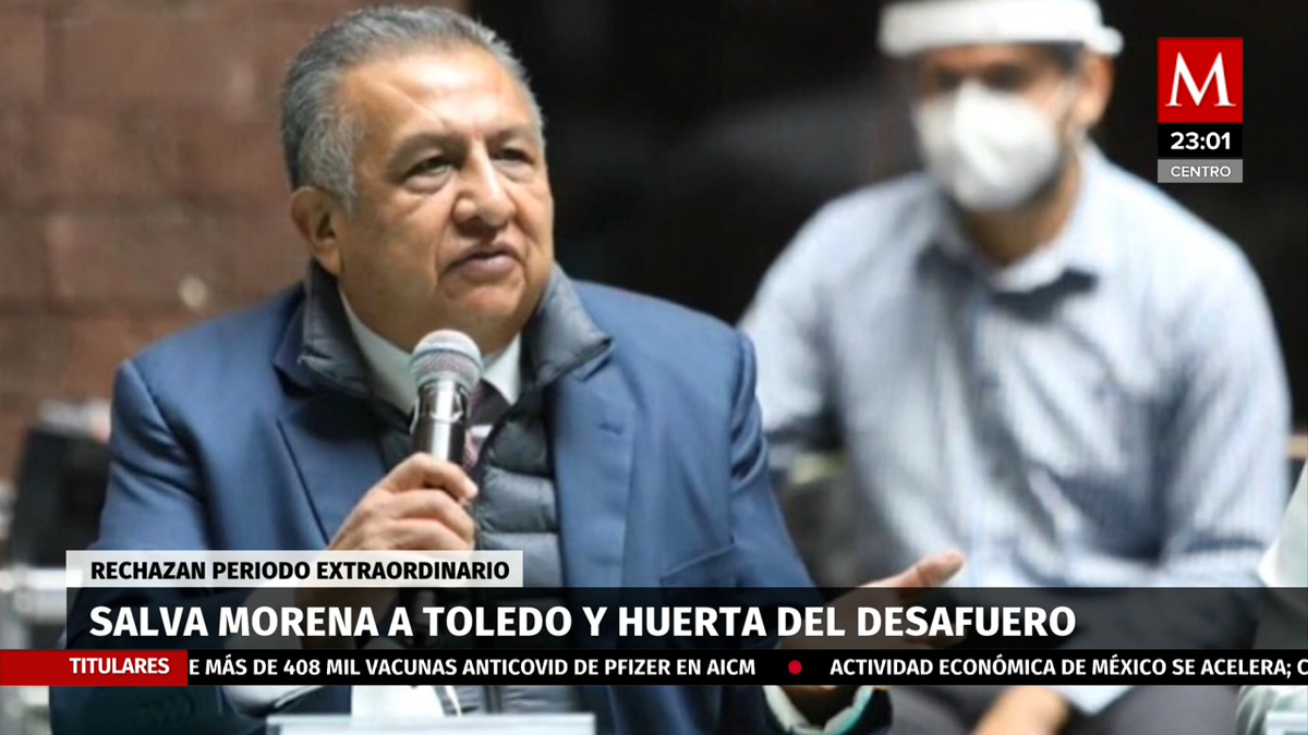 Ignacio Mier protegió a Huerta y Toledo de votación de desafueros
