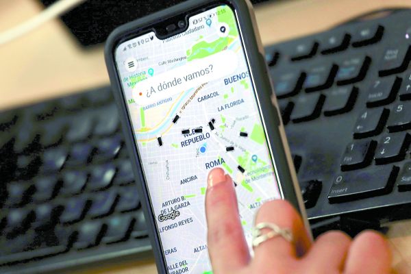 La app instaló un botón de emergencias. archivo