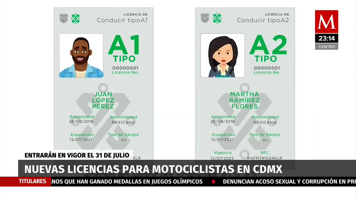 Motociclistas CdMx deberán usar licencia especial a partir de 31 julio