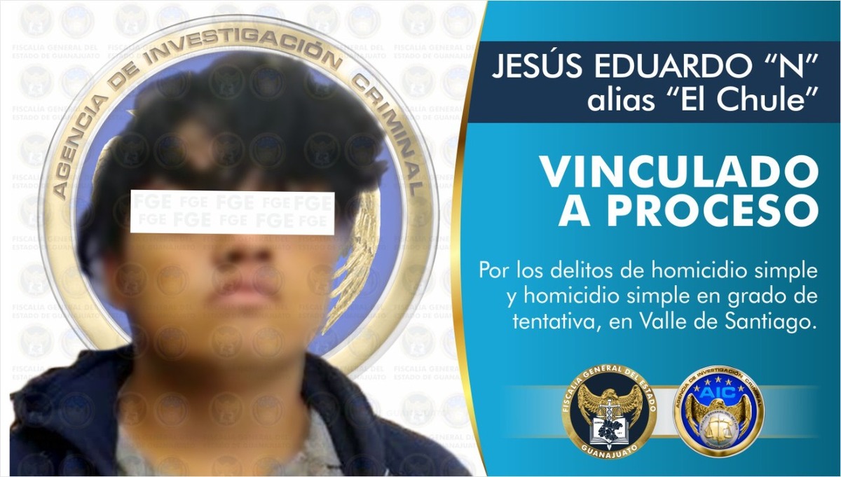 Vinculan a ‘El Chule’ por el homicidio de cuatro hombres en Valle de Santiago