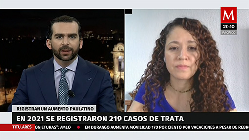 Casos de trata de personas registran un aumento paulatino