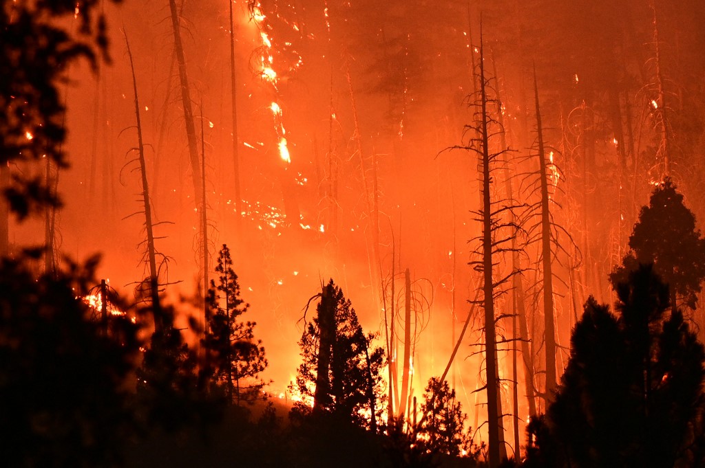 Incendios en California en julio de 2021. (AFP)