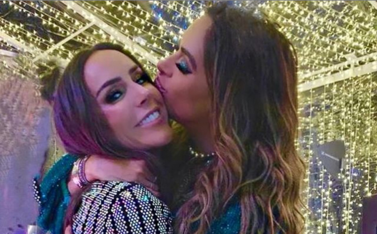 Inés Gómez Mont festejando su cumpleaños con Galilea Montijo | Foto: Instagram