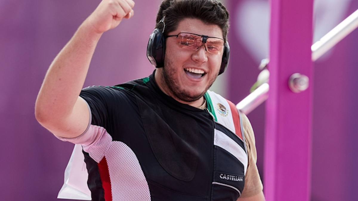 Jorge Orozco, cerca del podio en tiro deportivo en Tokio 2020