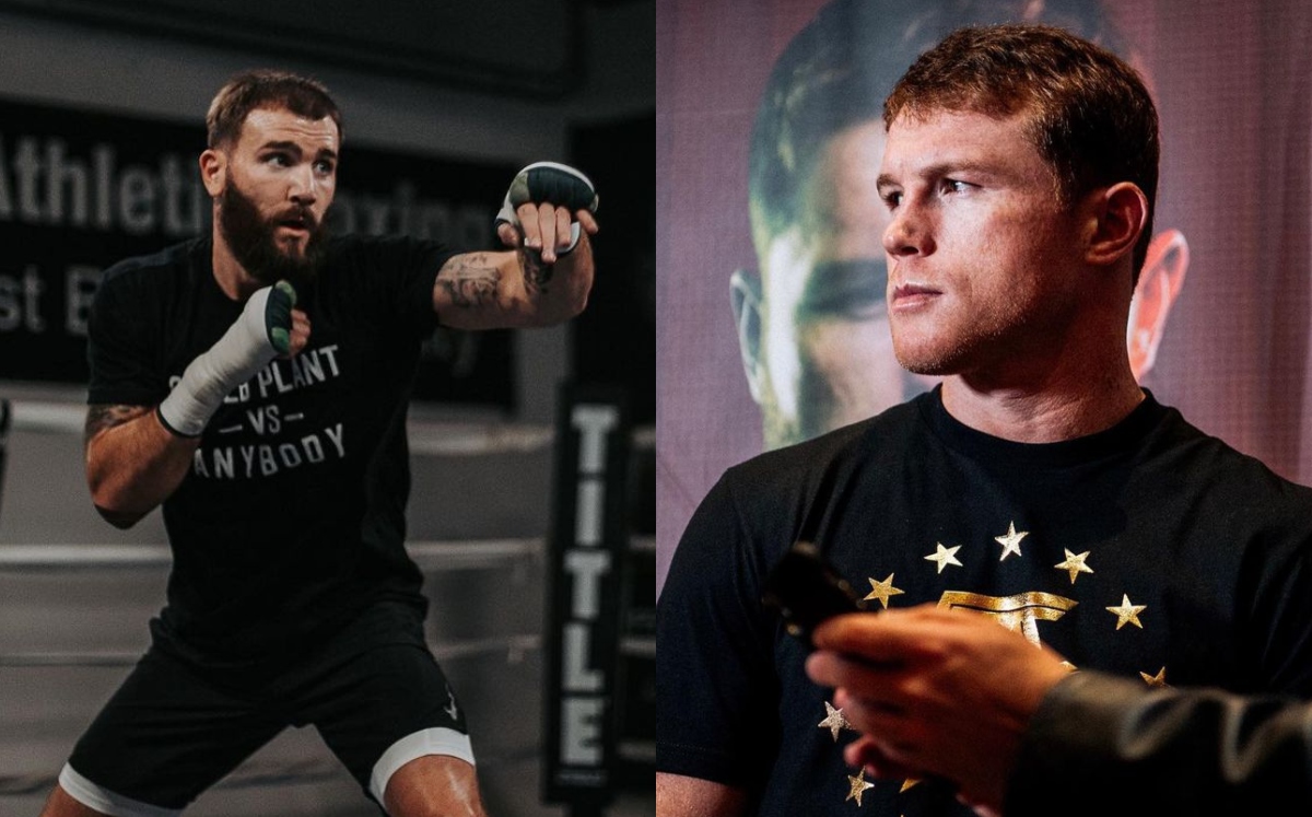 "Su ladrido es más grande que su mordida": Caleb Plant lanza dardo al 'Canelo' (Instagram: @calebplant/@canelo)