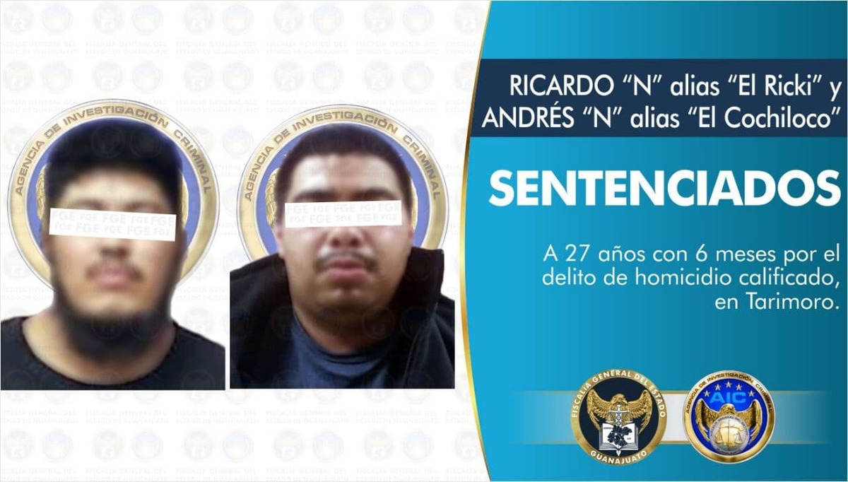Pasarán más de 27 años en prisión.