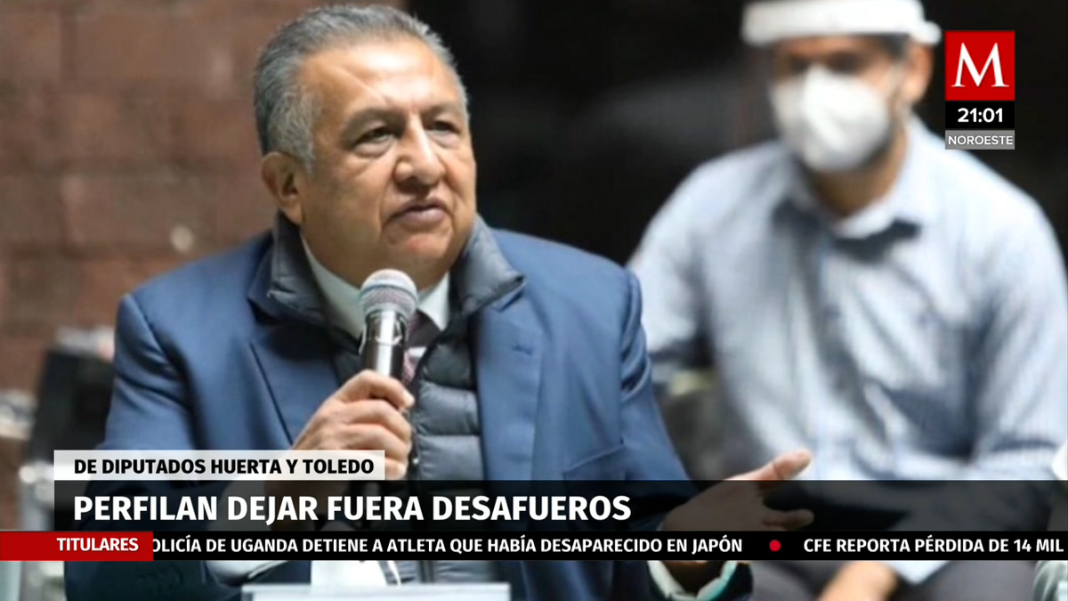 Perfilan dejar fuera del periodo 'extra' desafueros de Huerta y Toledo