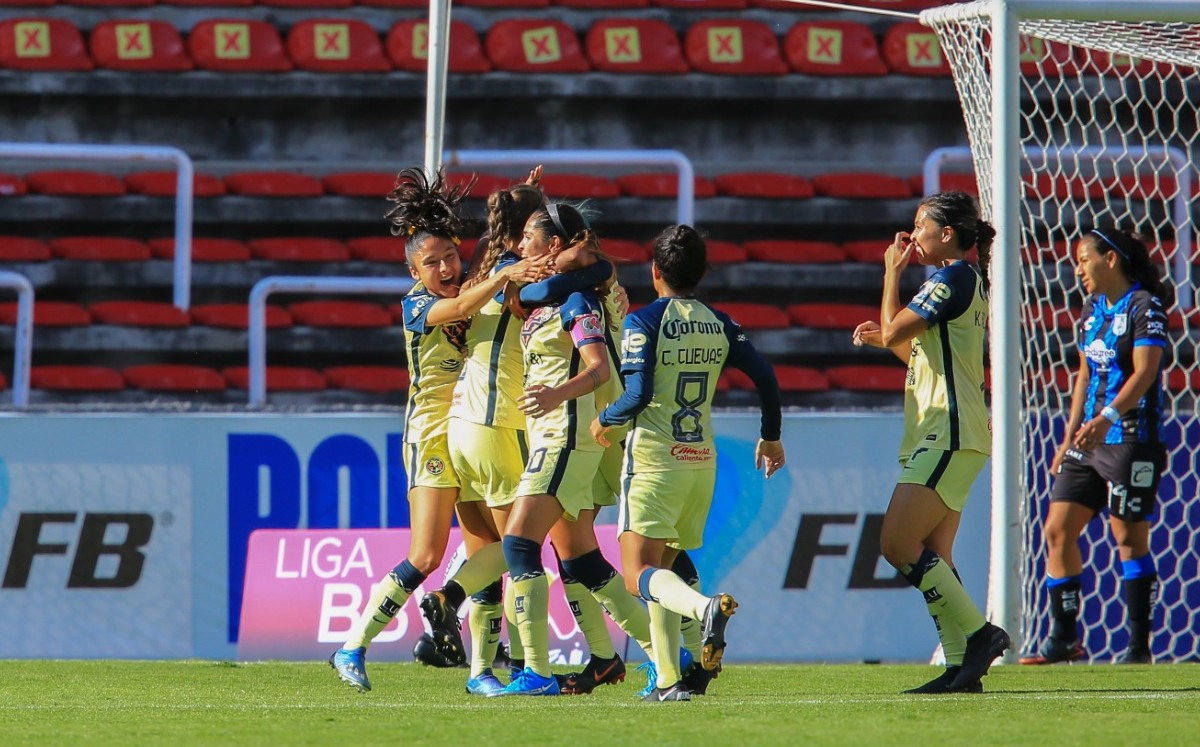 América vence a Querétaro e hila su tercera victoria en la Liga MX Femenil (Imago7)
