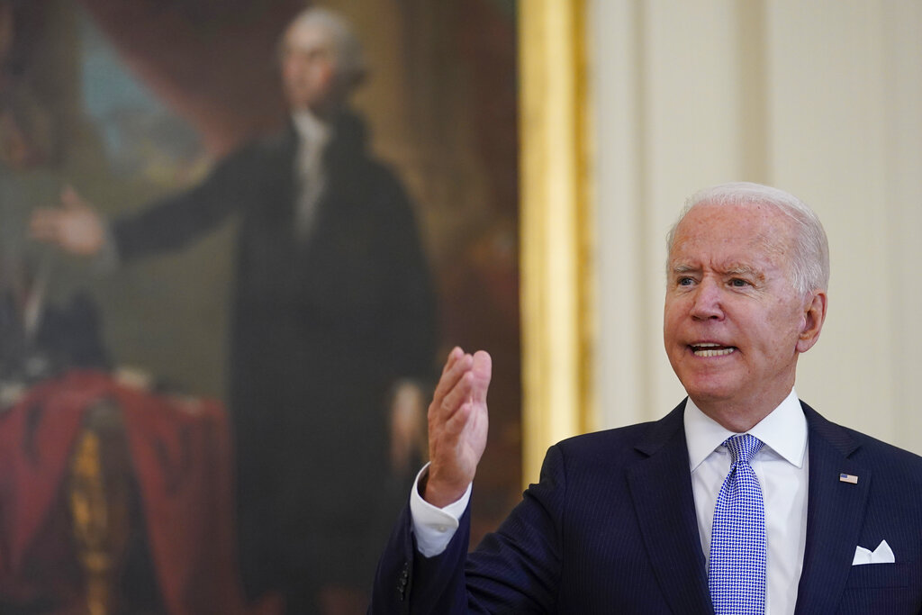 El presidente de Estados Unidos, Joe Biden. (AP)