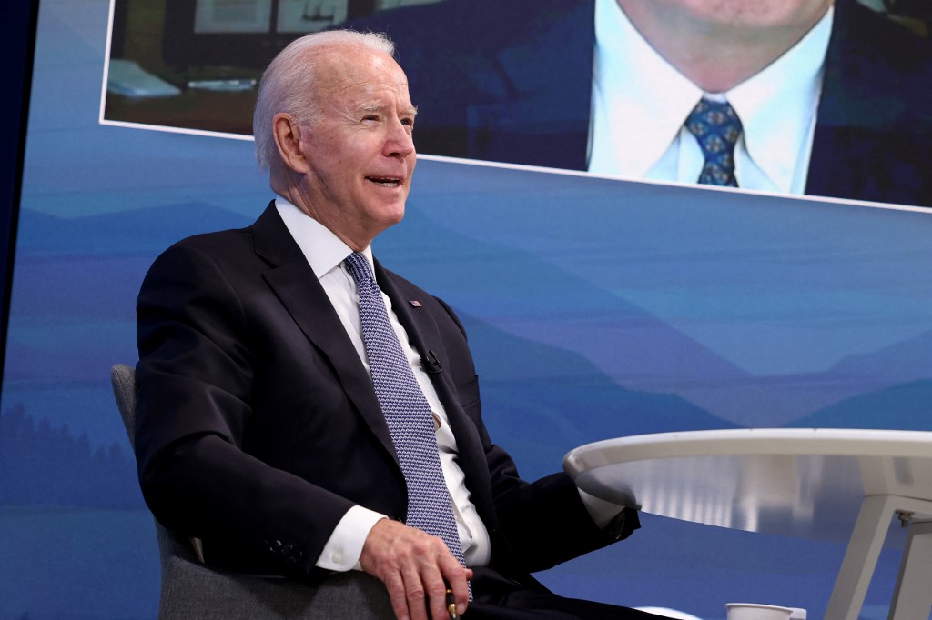 Joe Biden ha reiterado a los estadunidenses el vacunarse contra el covid-19. (AFP)