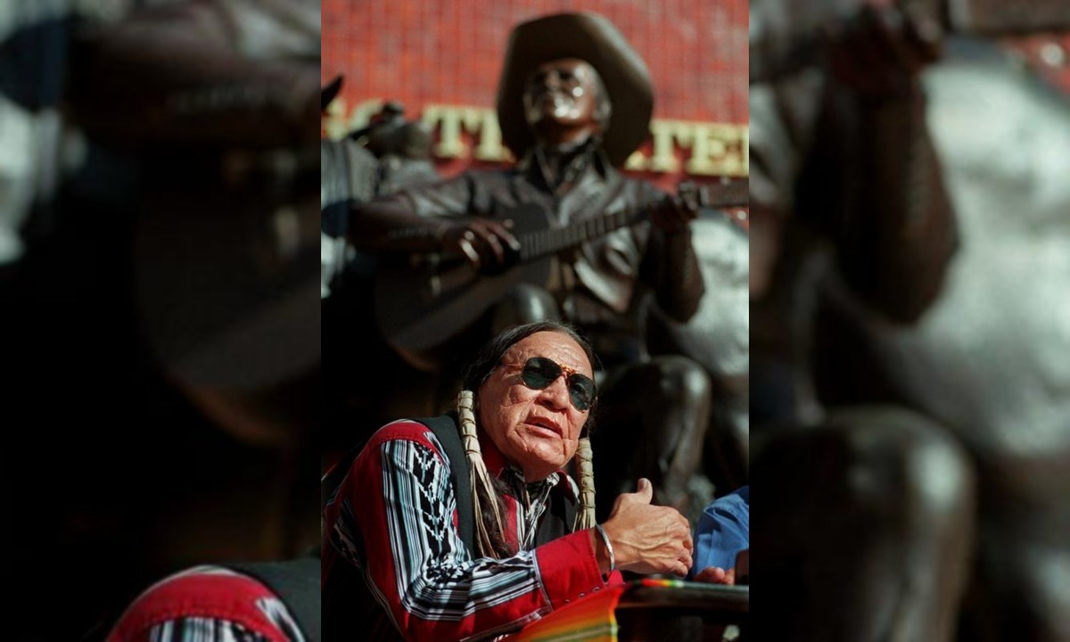 Saginaw Grant, actor nativo americano. / Fotografía: AP.