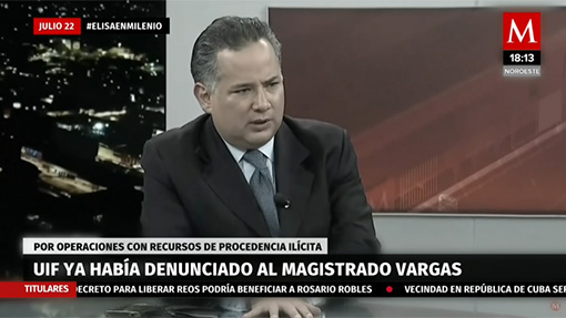 UIF ya había denunciado al magistrado Vargas