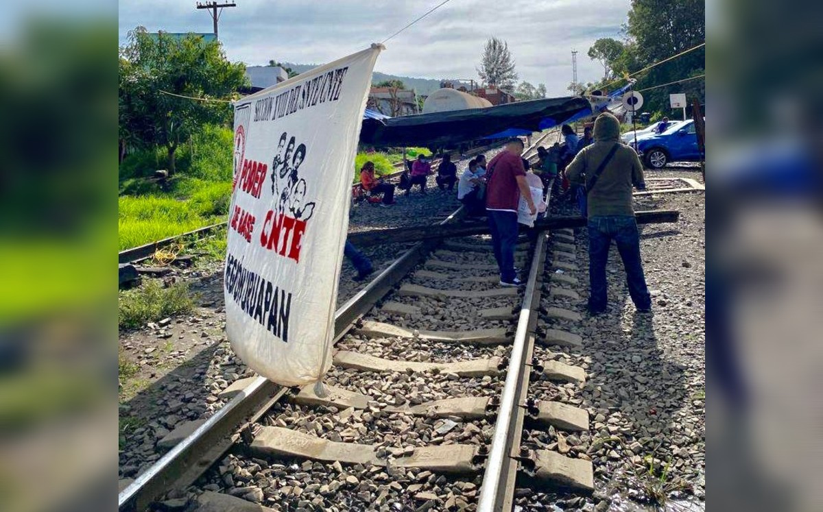 Por cada día de bloqueos ferroviarios se registran pérdidas económicas de 50 millones de pesos. (Especial)