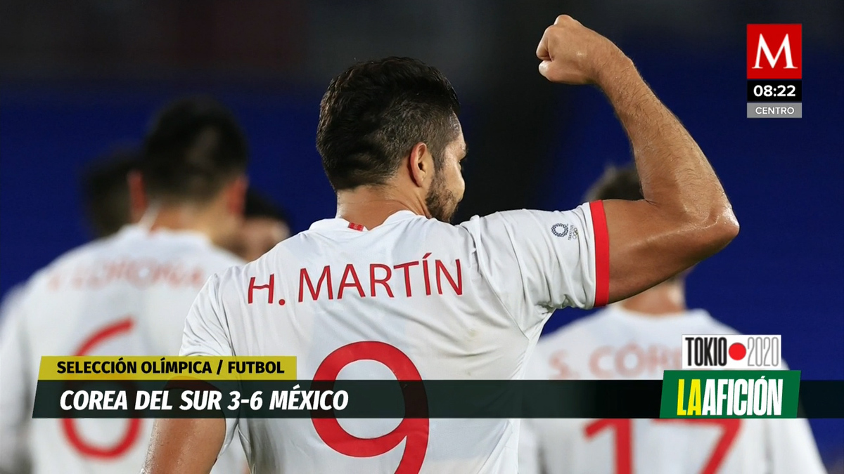 La selección mexicana vence 6-3 a Corea del Sur