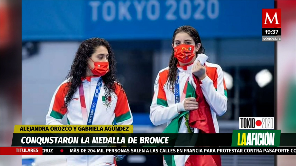 Alejandra Orozco explica su festejo tras error de Japón en Tokio 2020