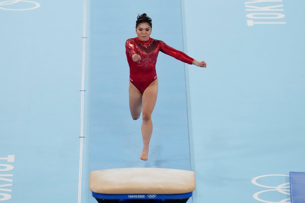 Alexa Moreno, gimnasta mexicana (AP)