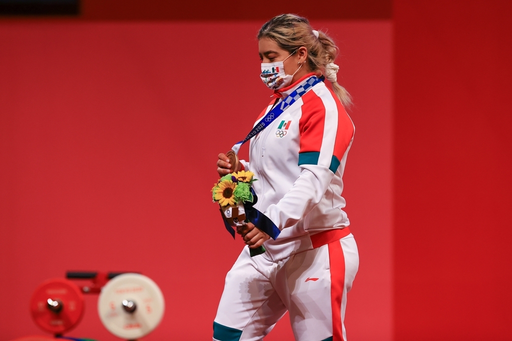 Aremi Fuentes le dio bronce a México en Tokio (Mexsport)