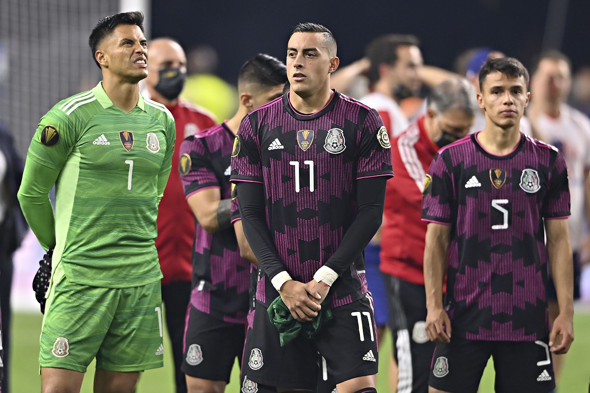 Jugadores de la selección mexicana tras derrota frente a Estados Unidos (Imago7)