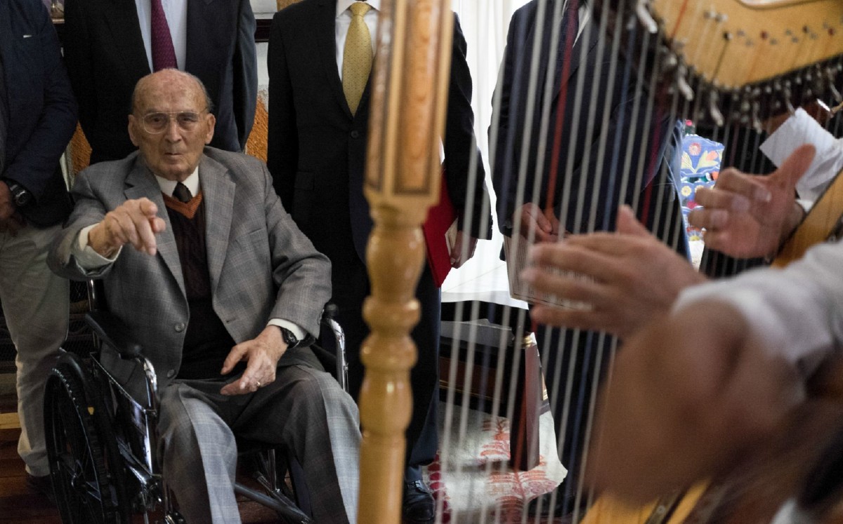 Luis Echeverría, de 99 años, fue presidente de 1970 a 1976. | Cuartoscuro /Archivo