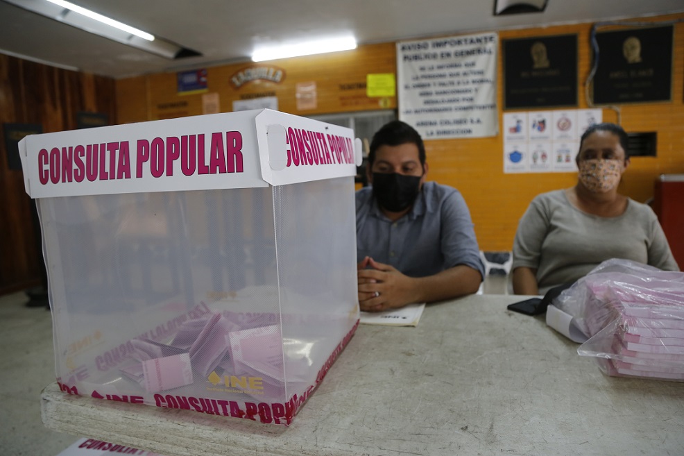 Más de 56 mil casillas instaladas a nivel nacional por la Consulta Popular (Fernando Carranza)