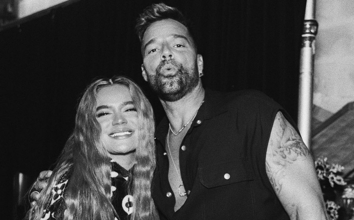 Ricky Martin y Karol G (Instagram).