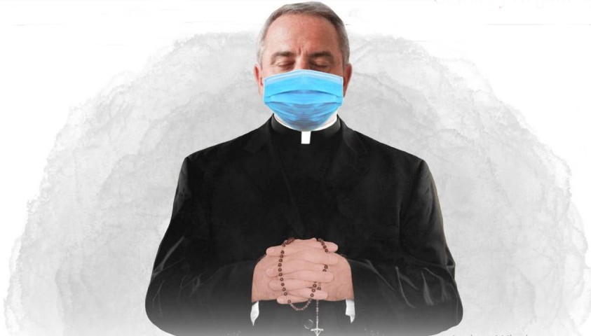 Los sacerdotes ofrecieron consuelo en medio de esta pandemia abrumadora. (Especial)