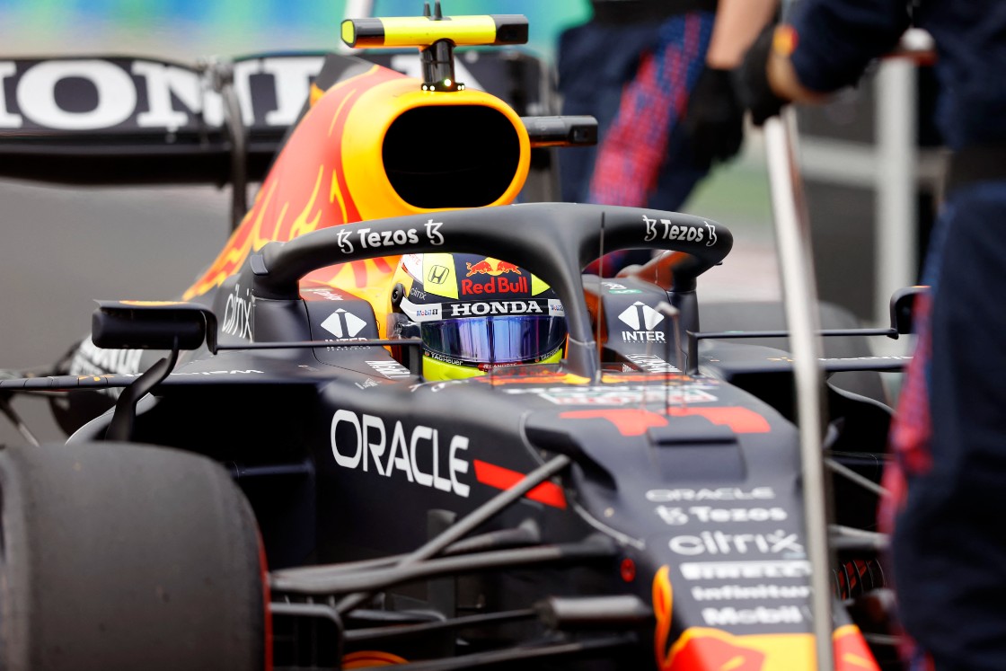 Sergio Pérez en el Gran Premio de Hungría (Reuters)
