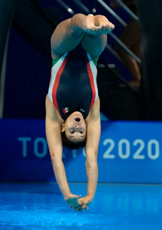 Aranza Vázquez en Tokio 2020 (AP)