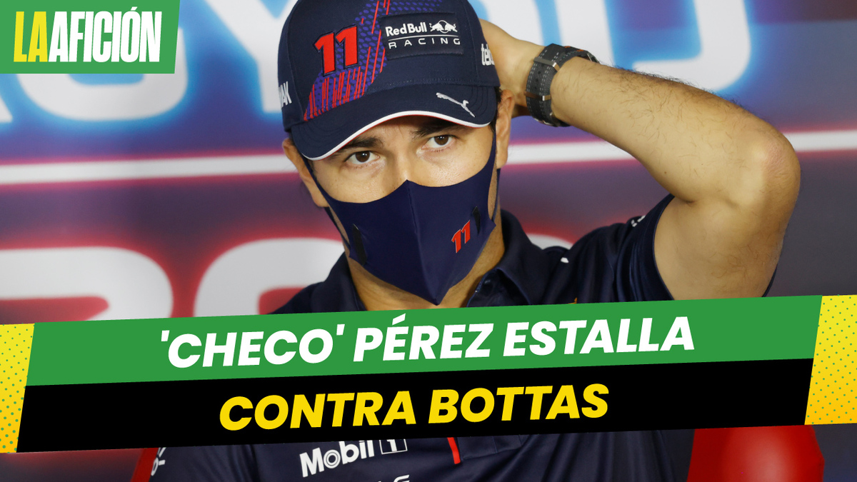 Checo Pérez estalla contra Bottas por choque en GP de Hungría