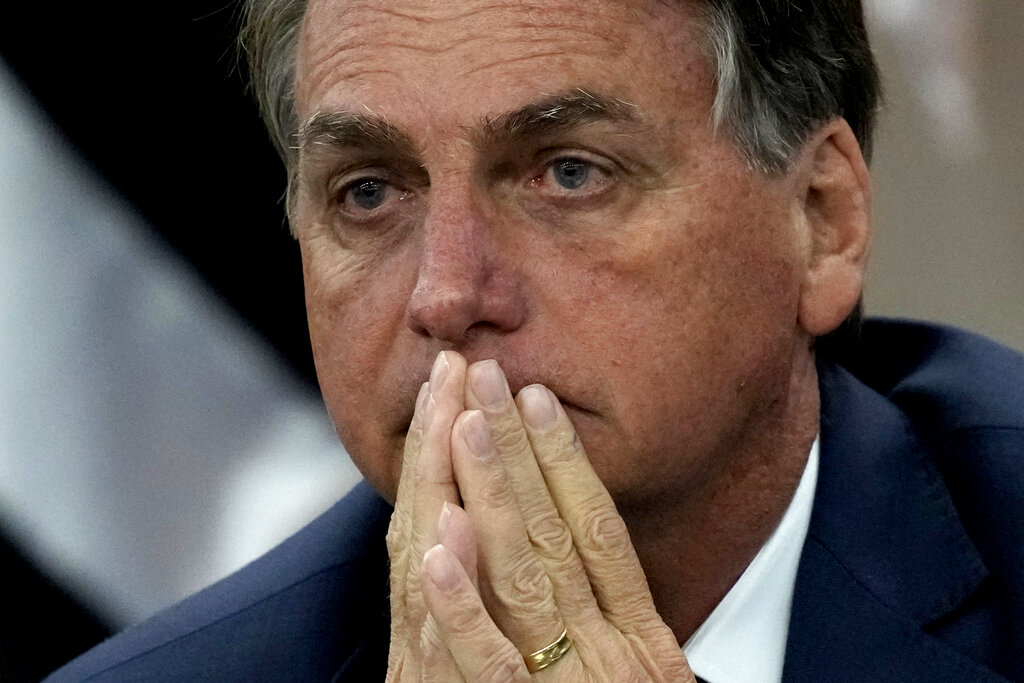 El presidente de Brasil, Jair Bolsonaro. (AP)
