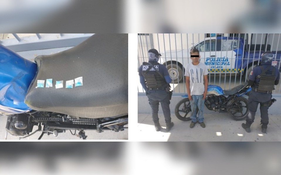 El hombre y las dosis quedaron a cargo de autoridades correspondientes.