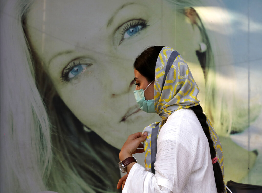 La pandemia en Irán está teniendo su mayor repunte. (AP)