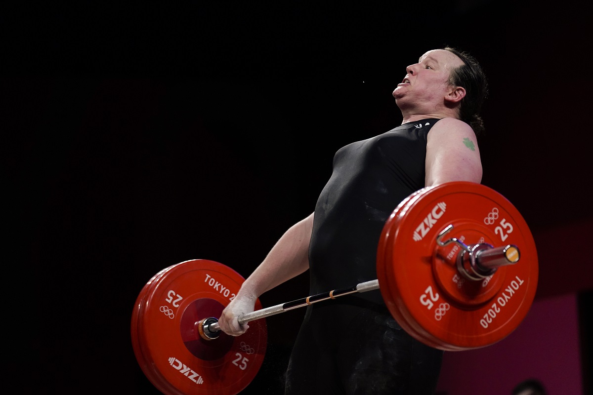 Laurel Hubbard, atleta transgénero de halterofilia (AP)