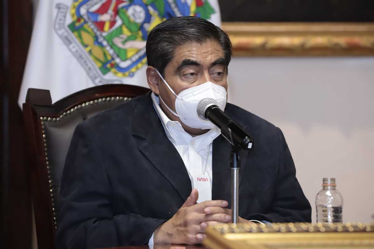 Miguel Barbosa, gobernador de Puebla. (Especial)